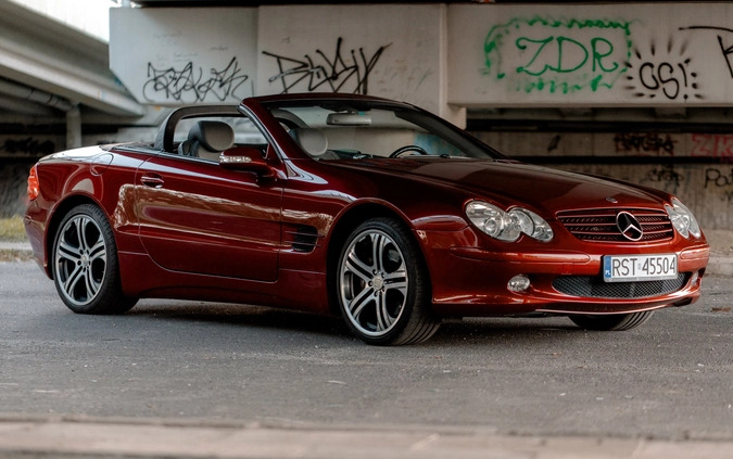 Mercedes-Benz SL cena 94894 przebieg: 54250, rok produkcji 2002 z Stepnica małe 352